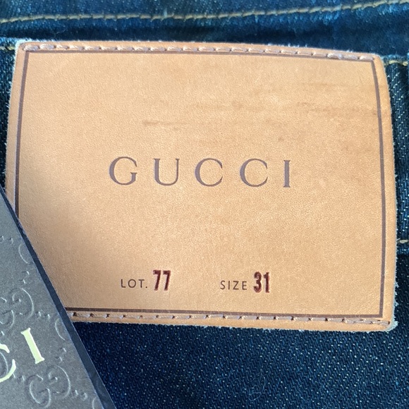 GUCCI| NWT Authentic GUCCI Jeans - Picture 7 of 12